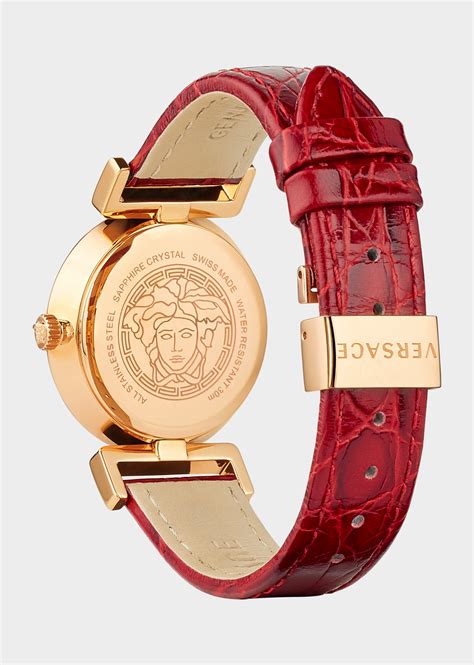 versace vanity red|versace chrono watches.